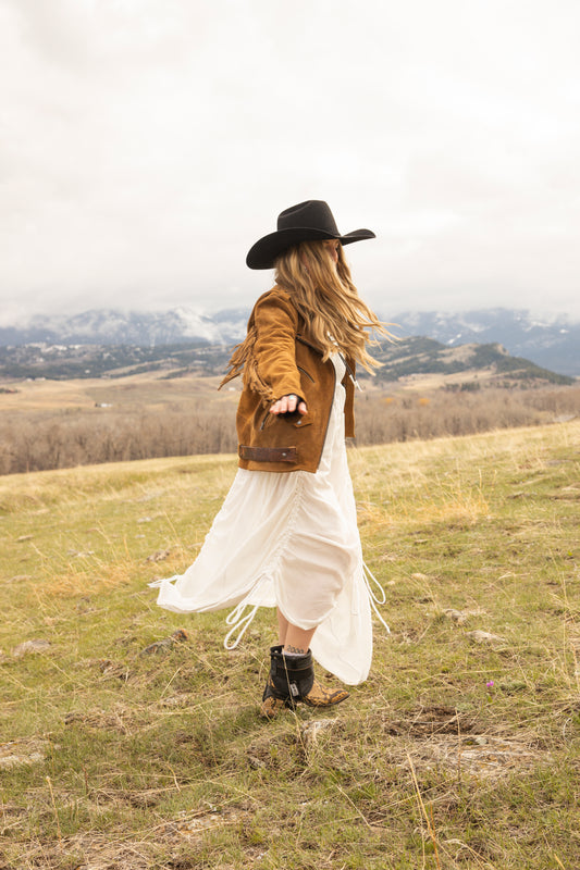“Belted Moto Jacket”